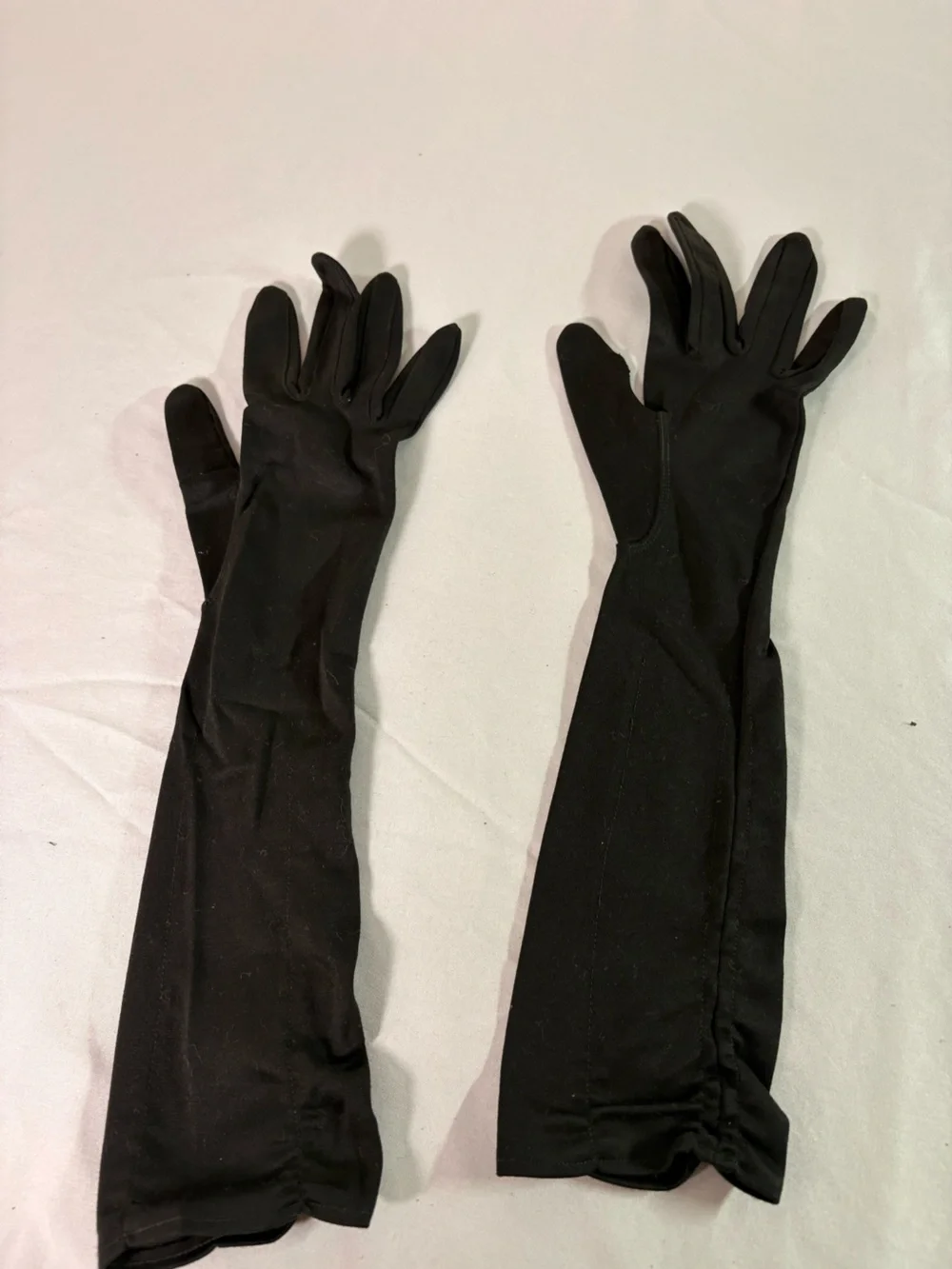 Black Long Evening Gloves - Women Accessories(bc14)